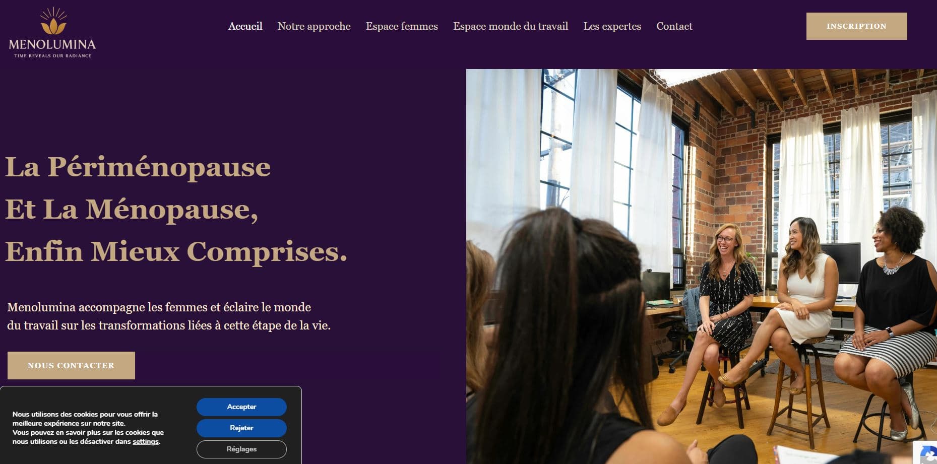 Site corporate · énergie
