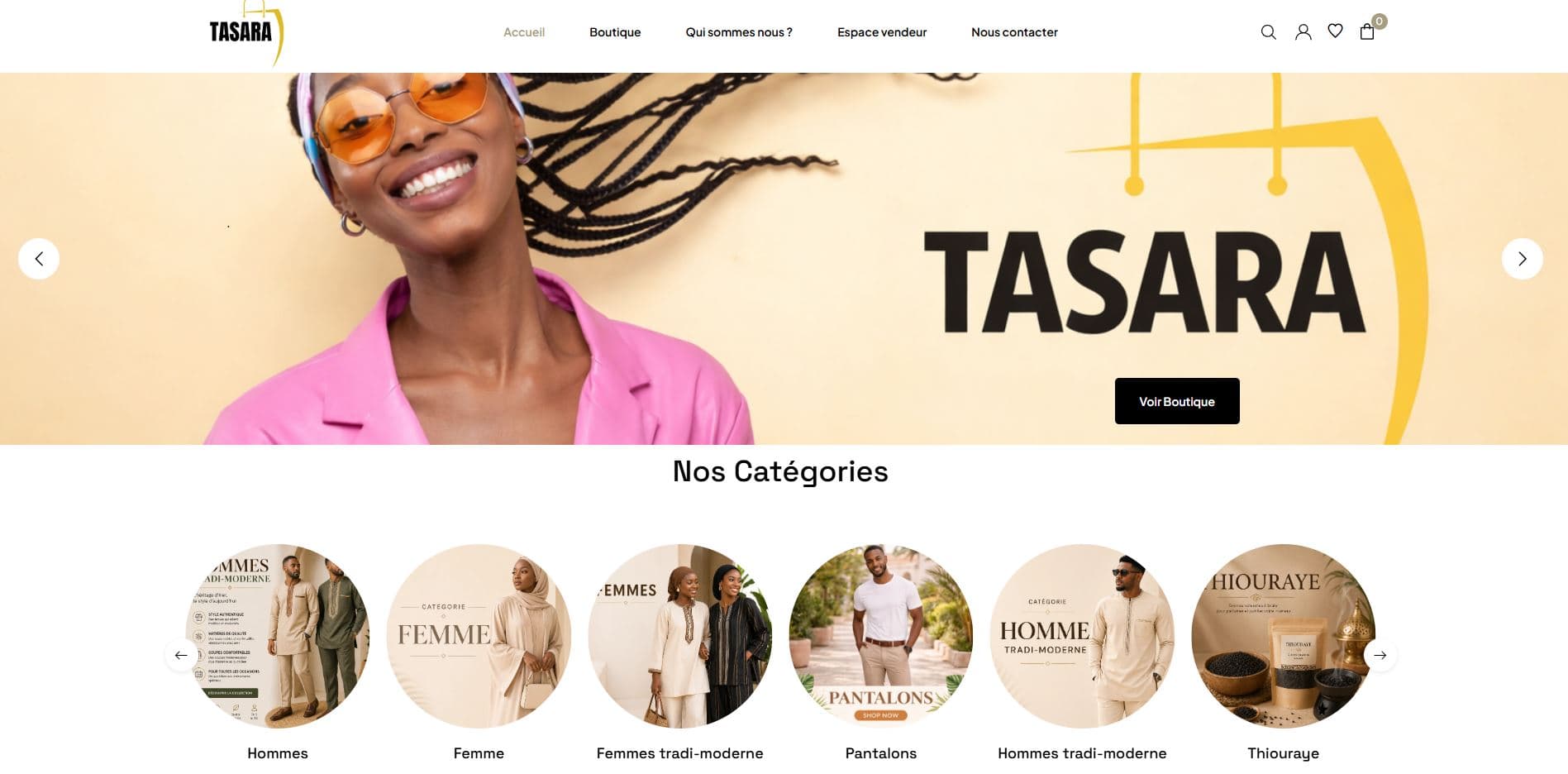 Boutique en ligne